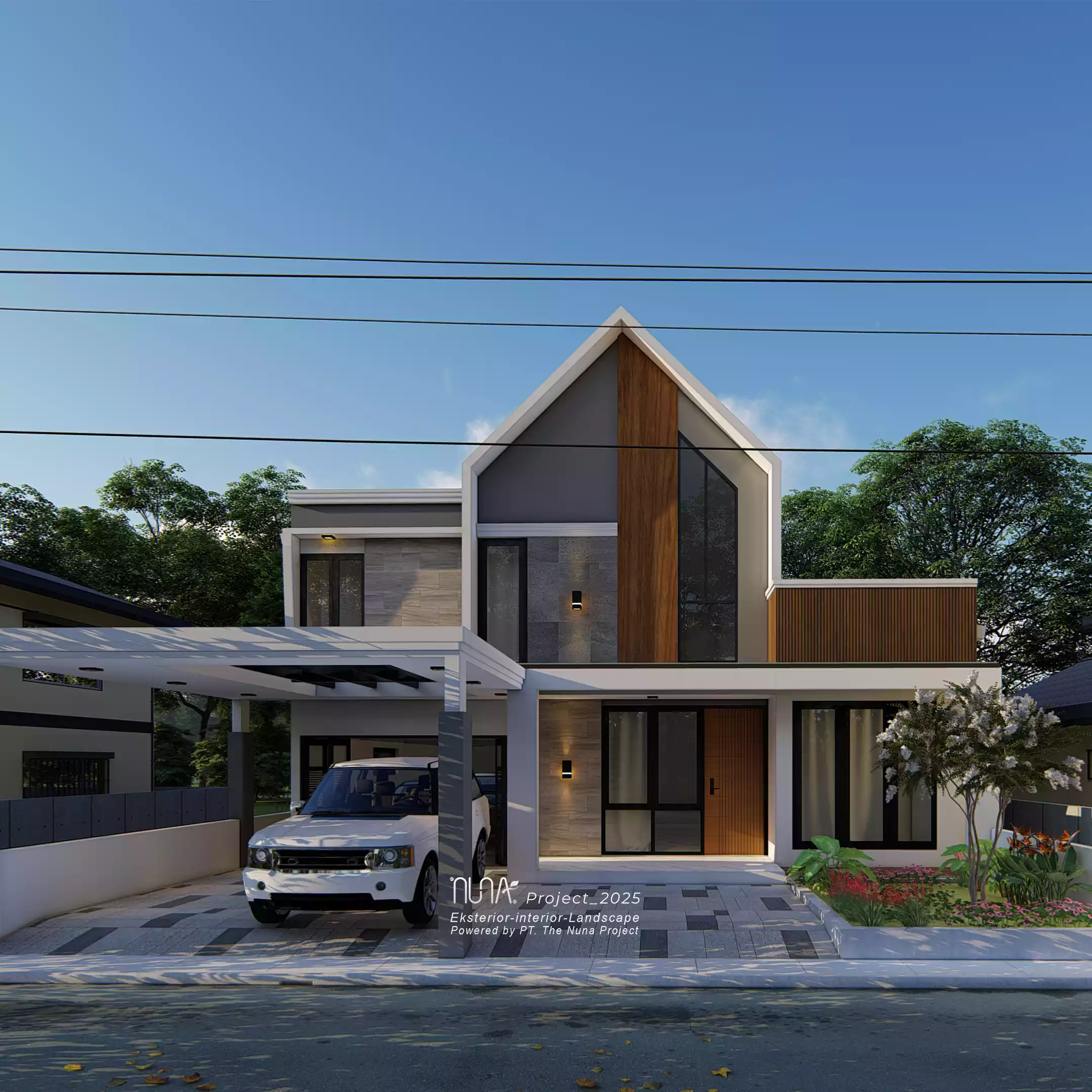 Desain Rumah Pa Zaenal, Jatibarang-Brebes
